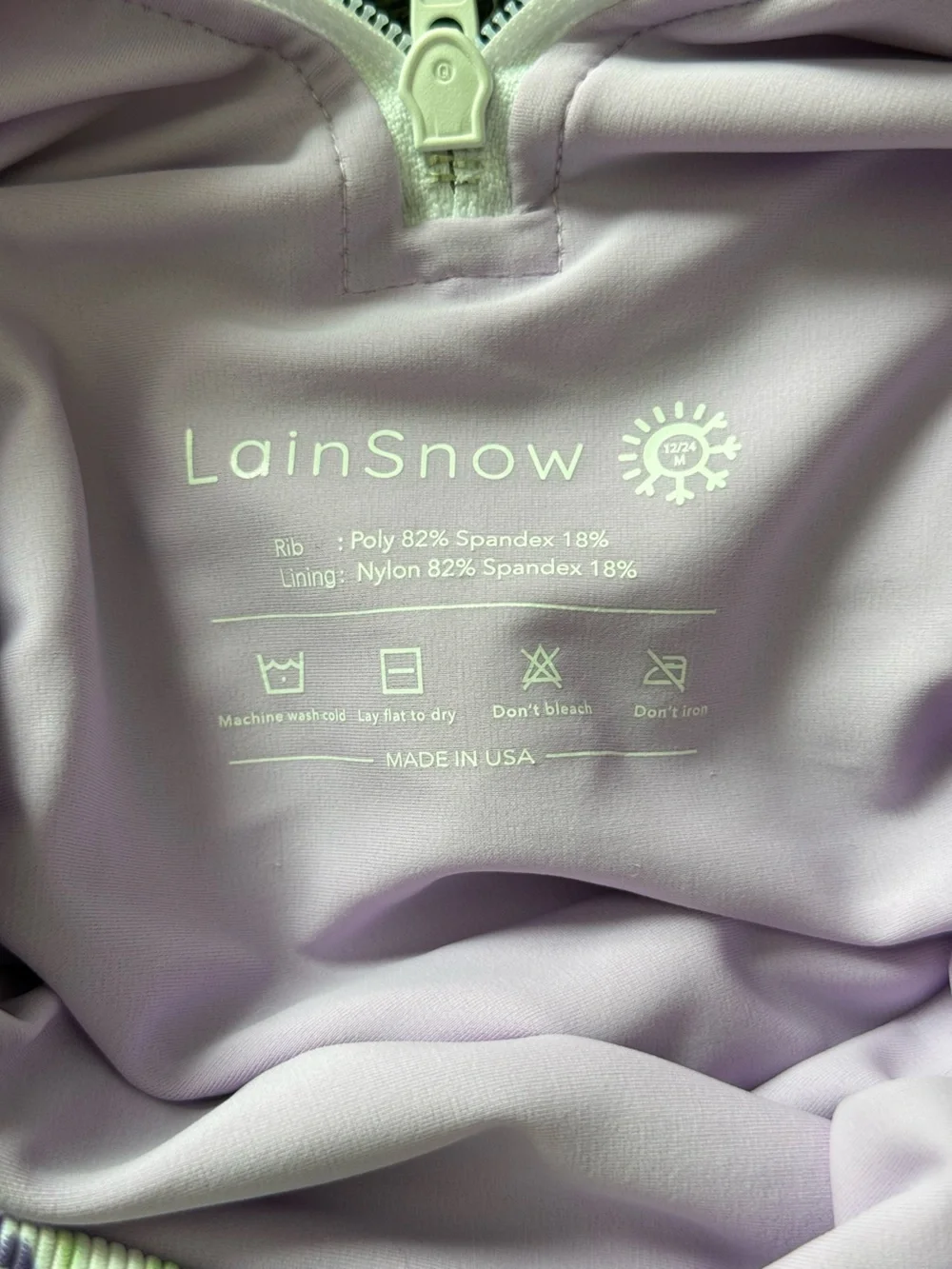 LainSnow Girls Wisteria Rashguard